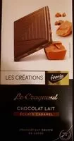 Amount of sugar in Le craquant chocolat lait éclats caramel et pointe de sel