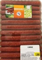 İçindeki şeker miktarı Merguez x12, La Barquette De,