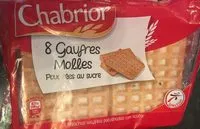 Sucre et nutriments contenus dans Chabriorintermarche