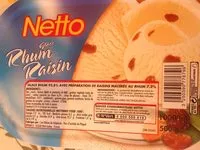 Cantidad de azúcar en Glace Rhum Raisin