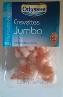 İçindeki şeker miktarı Crevettes Jumbo