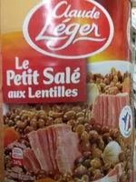 Quantité de sucre dans Petit Salé aux Lentilles