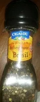 Suhkru kogus sees Poivre noir du Brésil