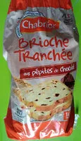 Zuckermenge drin Brioche tranchée aux pépites de chocolat