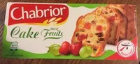Sokerin määrä sisällä Cake aux fruits