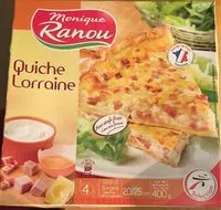 Quantité de sucre dans Quiche lorraine