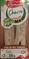 Zuckermenge drin Mon Snack
