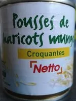 Количество сахара в Pousses de haricots mungo
