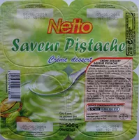 Количество сахара в Crème Dessert Saveur Pistache