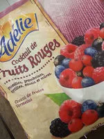 入っている砂糖の量 Cocktail De Fruits Rouges Surgelés