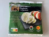 Jumlah gula yang masuk Mozzarella di Bufala Campana AOP