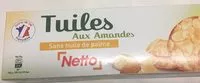 入っている砂糖の量 Tuiles aux amandes