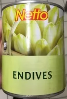 Amount of sugar in Endives