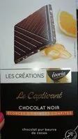 चीनी की मात्रा Le Captivant Chocolat noir écorces d'orange confites