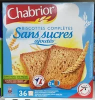 Sucre et nutriments contenus dans Chabrior