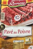 Amount of sugar in Pavé au poivre finement relevé