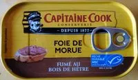 Sucre et nutriments contenus dans Capitaine cook