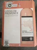 Amount of sugar in Côtes De Provence, Vin Rosé, La Boîte De