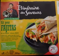 Amount of sugar in Kit pour Fajitas