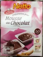 Zuckermenge drin Préparation pour Mousse au Chocolat