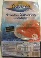 Sokerin määrä sisällä Pavés de saumon atlantique