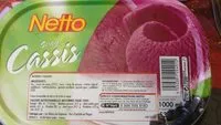 Amount of sugar in Sorbet Cassis