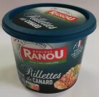 İçindeki şeker miktarı Rillettes de canard