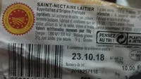 İçindeki şeker miktarı Saint-Nectaire AOP Laitier