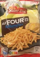 Cantidad de azúcar en Frites au four allumettes