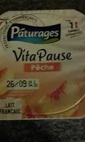 Quantité de sucre dans vita pause - spécialité laitière pêche