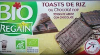 含糖量 Toasts riz au chocolat noir BIO