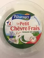 Amount of sugar in Fromage Le Petit chèvre frais