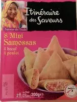 Jumlah gula yang masuk Mini samoussas bœuf poulet