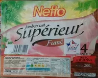 Cantidad de azúcar en Jambon cuit Supérieur Fumé Avec Couenne