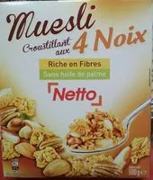 Sucre et nutriments contenus dans Netto