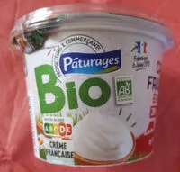İçindeki şeker miktarı Crème fraîche épaisse 30% mat gr entière BIO