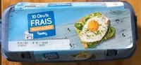 Amount of sugar in 10 œufs frais - calibre moyen