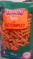 入っている砂糖の量 Torti blé complet