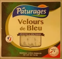 Amount of sugar in Velours de bleu