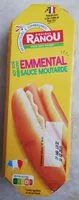 İçindeki şeker miktarı Mon snack Hot Dog emmental & sauce moutarde