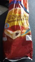 Zuckermenge drin 8 briochettes fourrées goût chocolat