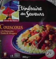 Quantité de sucre dans Couscous à la marocaine