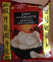 含糖量 Chips à la crevette