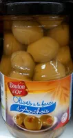 Cantidad de azúcar en Olives vertes à la farce d'anchois