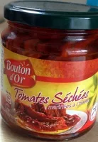 Cantidad de azúcar en Tomates séchées
