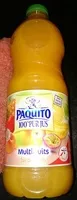 चीनी की मात्रा Jus multifruits 100% pur jus