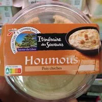 Jumlah gula yang masuk Houmous pois chiches