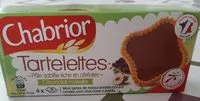 Jumlah gula yang masuk Tartelettes chocolat noisette
