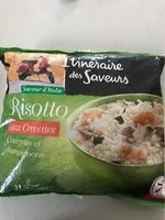 İçindeki şeker miktarı Risotto crevettes courgettes & champignons