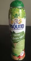 Zuckermenge drin Sirop citron vert